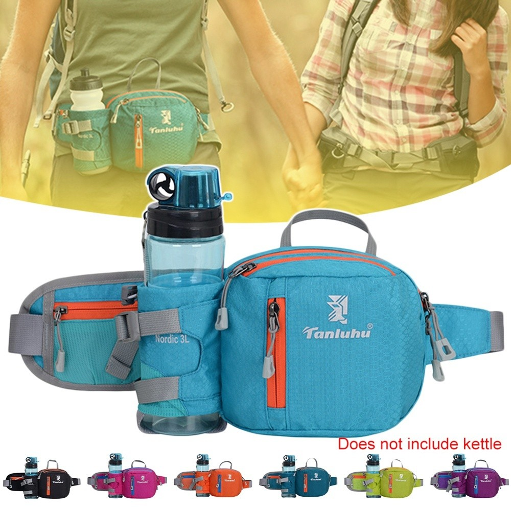 Saco De Corrida Maratona Cintura Unissex Esportes Ao Ar Livre Caminhada Telefone Fanny Pack Ginásio Fitness Água Garrafa