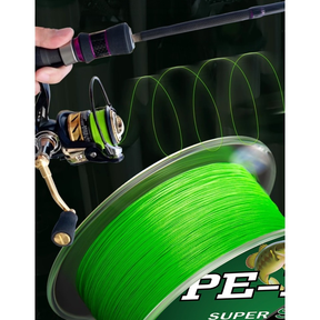 Linha De Pesca Multifilamento 300m/500m Verde Cinza Multicor 4 Fios Super Resistente PE