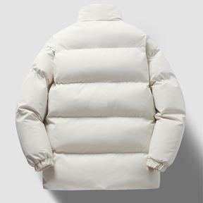 Quiksilver Jaqueta Espessada De Inverno Masculina Com Gola Alta Manga Comprida De Algodão Quente E Confortável