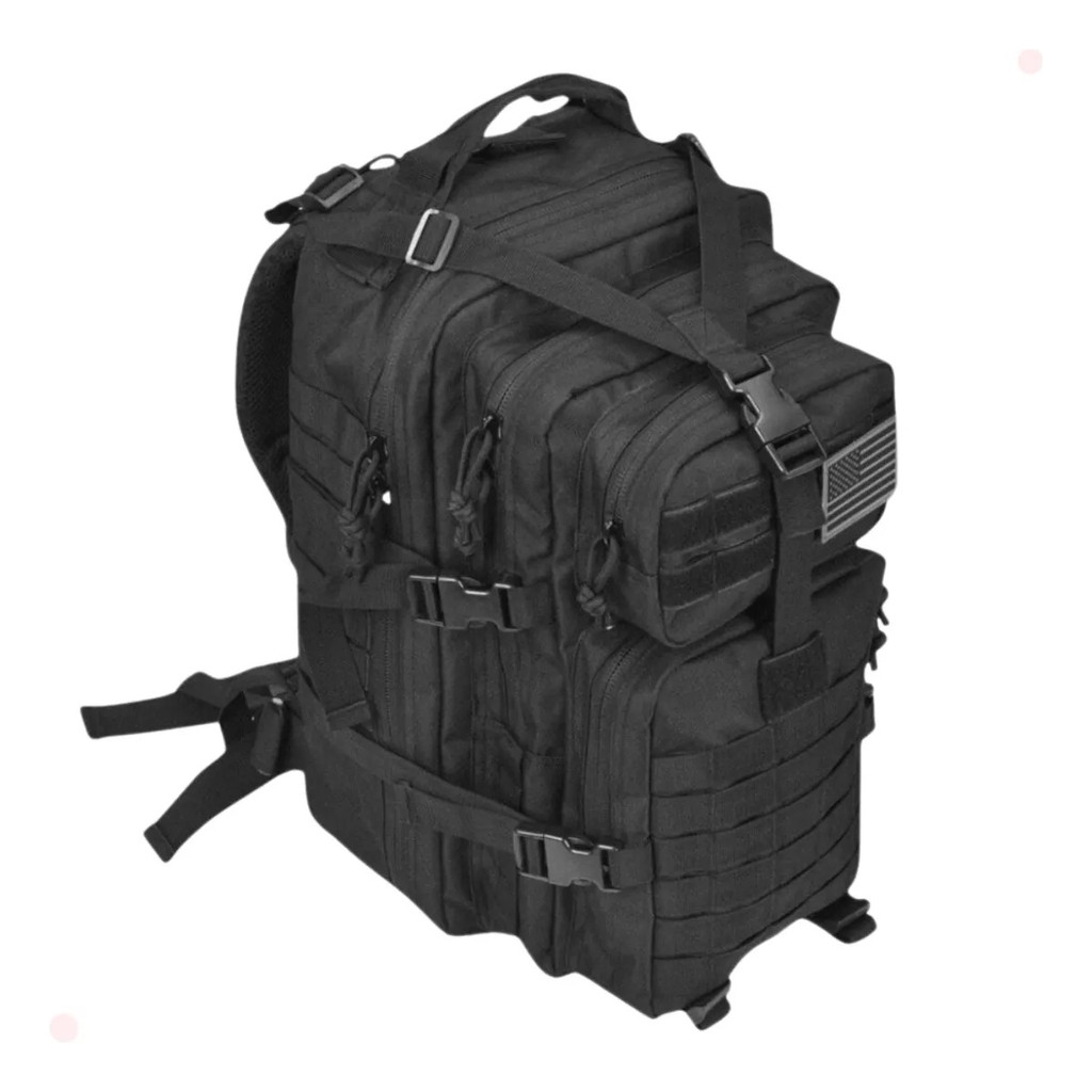 Mochila Camping Tatica Militar À Prova D'água De Grande Capacidade Com Bandeira