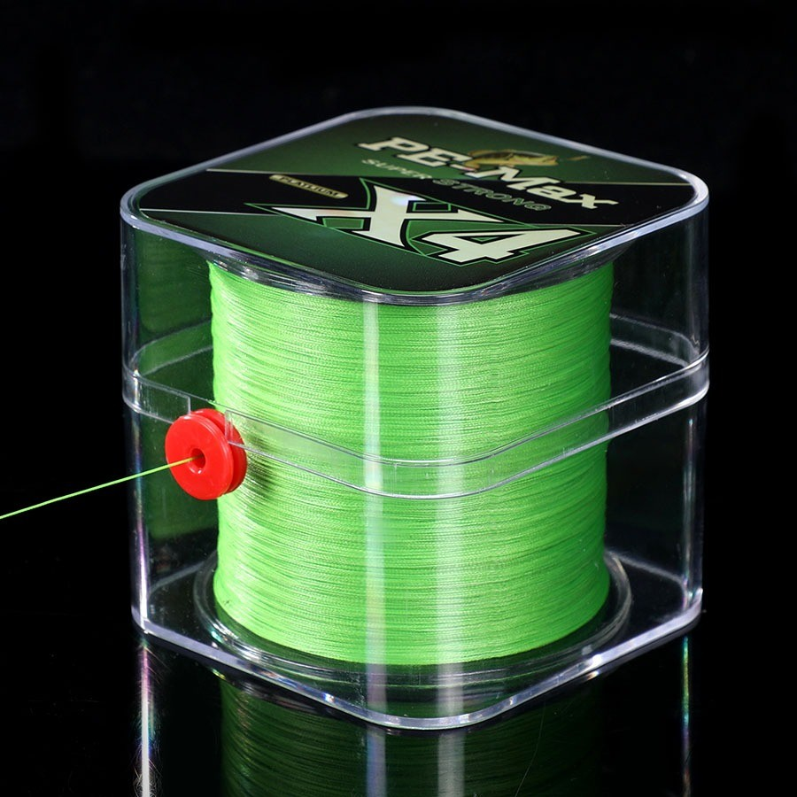 Linha De Pesca Multifilamento 300m/500m Verde Cinza Multicor 4 Fios Super Resistente PE