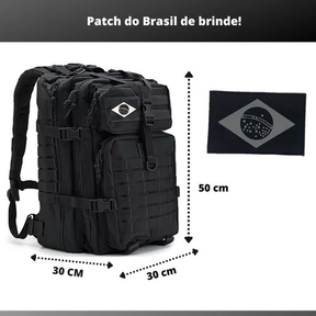 Mochila Camping Tatica Militar À Prova D'água De Grande Capacidade Com Bandeira