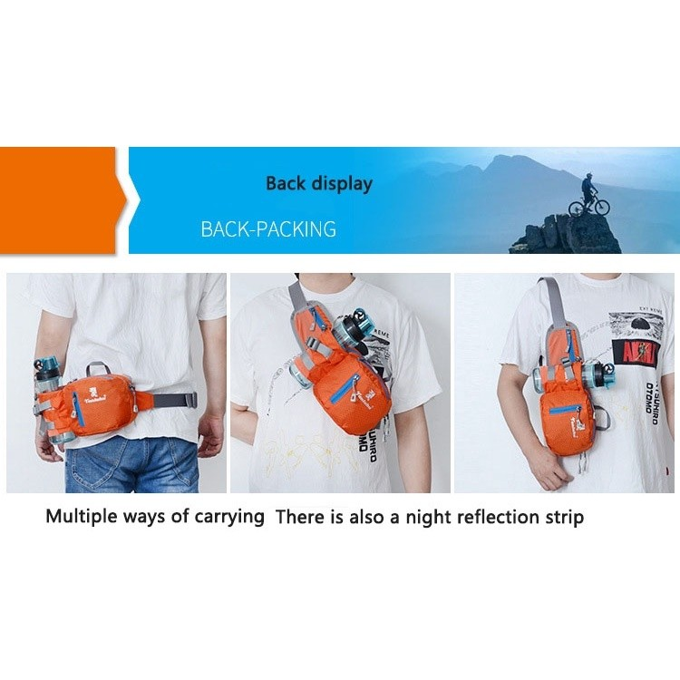 Saco De Corrida Maratona Cintura Unissex Esportes Ao Ar Livre Caminhada Telefone Fanny Pack Ginásio Fitness Água Garrafa