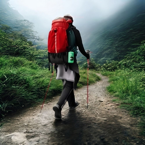 DION1UE Bastões De Trekking Ao Ar Livre , Travas Rápidas Ajustáveis De 3 Seções , Bengalas Dobráveis