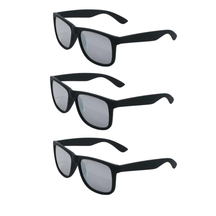 KIT 3 Óculos de sol Quikisver moda verão com proteção uv400