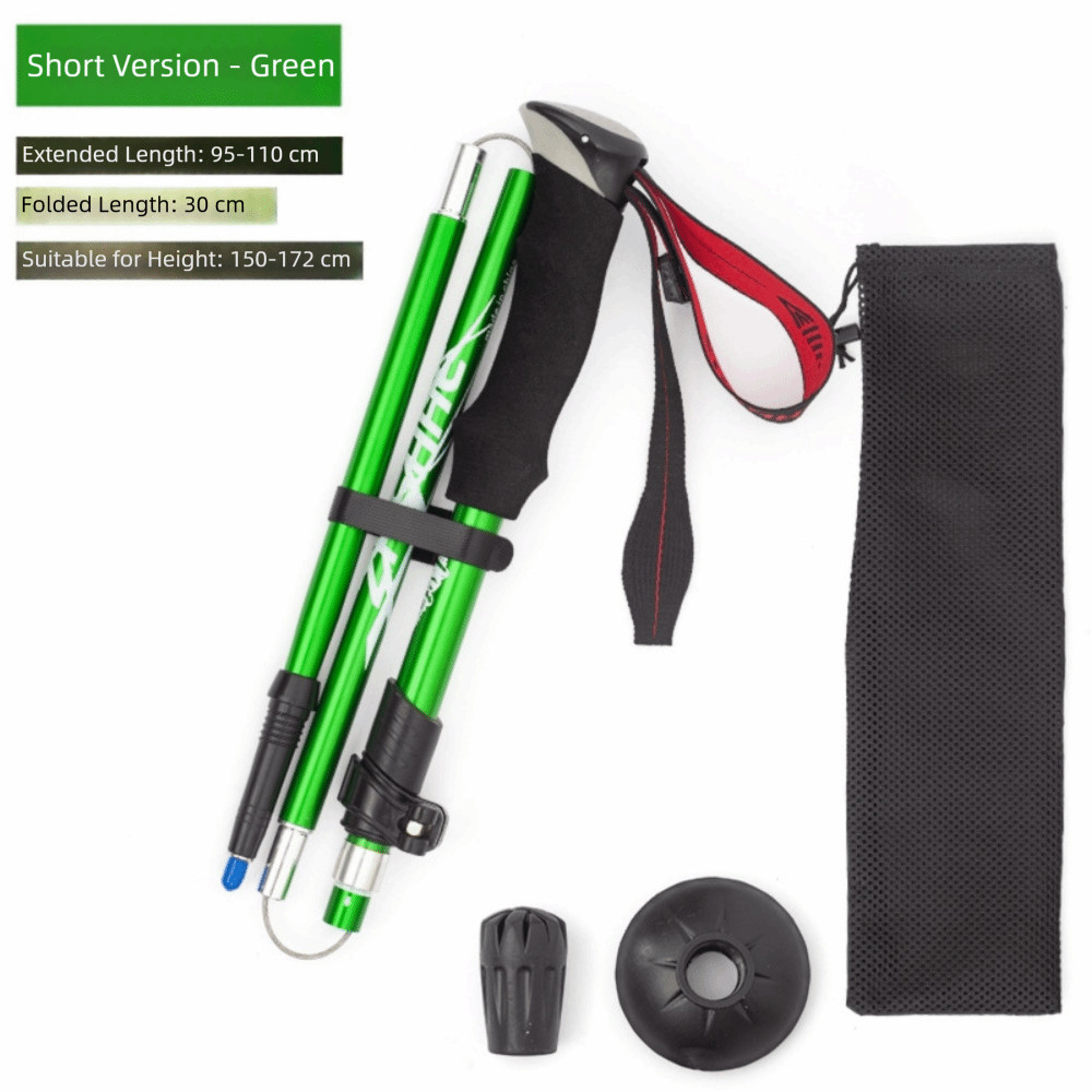 DION1UE Bastões De Trekking Ao Ar Livre , Travas Rápidas Ajustáveis De 3 Seções , Bengalas Dobráveis