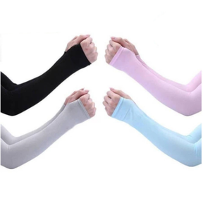 Mangas De Braço De Seda Gelada 1 Par Para Acampamento , Caminhada , Montanhismo , Ciclismo