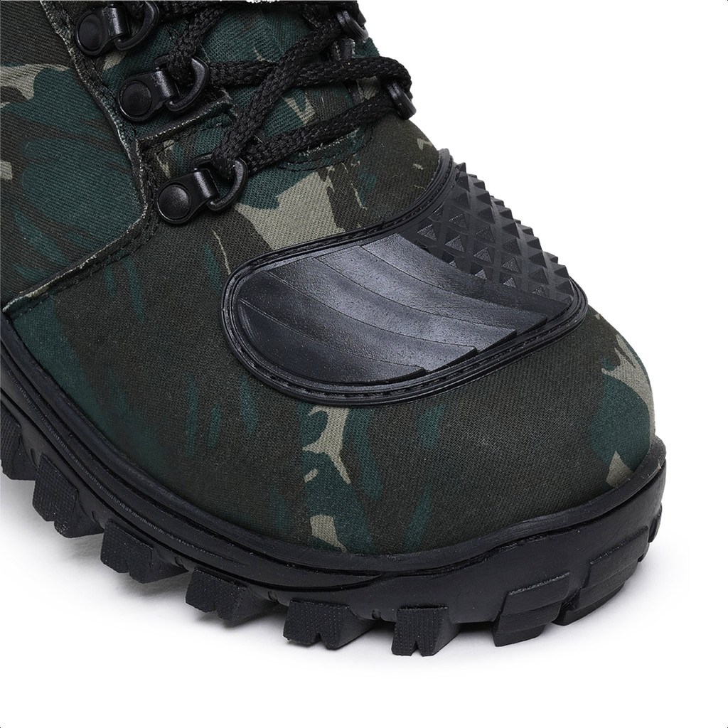 Bota camuflada caça e pesca lançamento militar