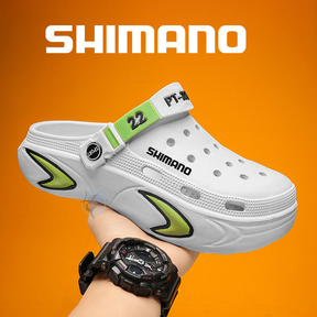 Shimano Hole Shoes Homens Verão Antiderrapante E Resistente Ao Desgaste Sandálias De Praia Calçados Esportivos Masculino