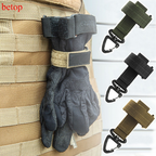 Gancho Multiuso Tático Militar VERDE Fivela de Armazenamento para Acampamento, Escalada, Mochila | Organizador de Cordas