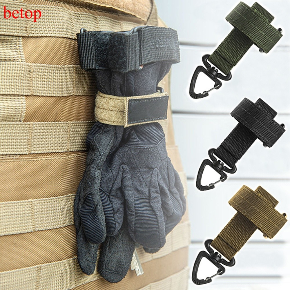 Gancho Multiuso Tático Militar VERDE Fivela de Armazenamento para Acampamento, Escalada, Mochila | Organizador de Cordas