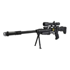 Rifle De Precisão Sniper De Brinquedo Arma Mira A Lazer Nerf