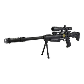Rifle De Precisão Sniper De Brinquedo Arma Mira A Lazer Nerf