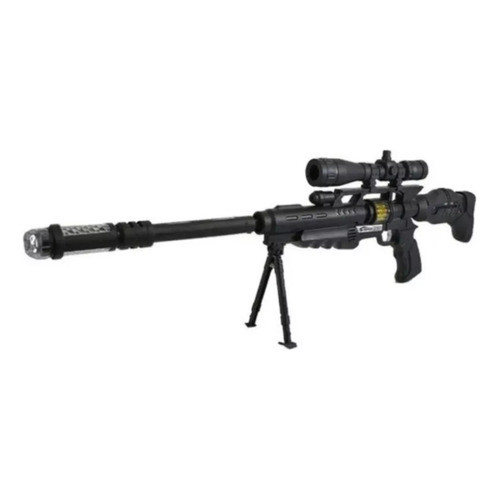 Rifle De Precisão Sniper De Brinquedo Arma Mira A Lazer Nerf