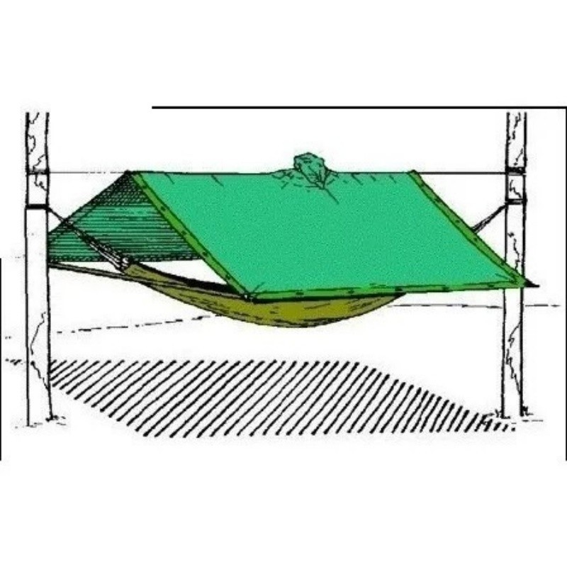 Novo - Poncho Militar Camuflado 3 em 1 — Capa de Chuva, Lona Camping e Abrigo Impermeável.