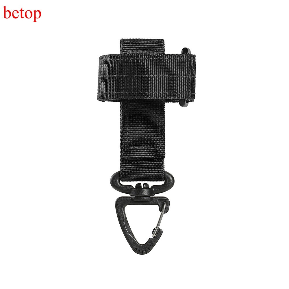 Gancho Multiuso Tático Militar VERDE Fivela de Armazenamento para Acampamento, Escalada, Mochila | Organizador de Cordas