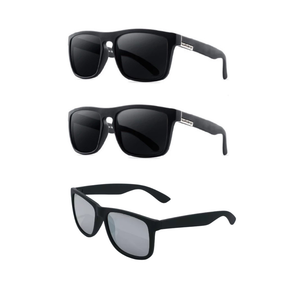 KIT 3 Óculos de sol Quikisver moda verão com proteção uv400