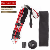 DION1UE Bastões De Trekking Ao Ar Livre , Travas Rápidas Ajustáveis De 3 Seções , Bengalas Dobráveis