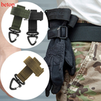 Gancho Multiuso Tático Militar VERDE Fivela de Armazenamento para Acampamento, Escalada, Mochila | Organizador de Cordas