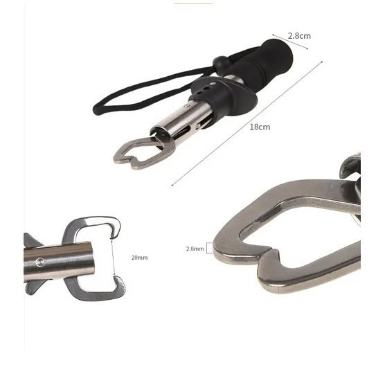 Alicate Pega Peixe Aço Inoxidável 18cm Alta Resistência!