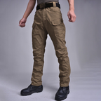 Calças Táticas de Camuflagem S-6XL para Trabalho ao Ar Livre, Impermeáveis e Respiráveis, Múltiplos Bolsos, Soltas e Dur