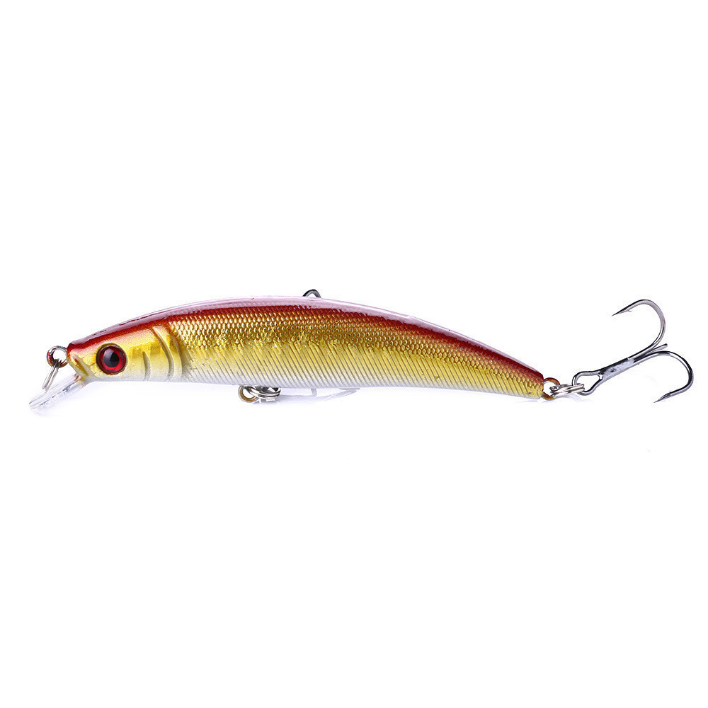 Kit 5/10 Iscas Artificiais Importadas 1/2 Meia Água de 9 cms e 8,5 gramas Pesca Tucunaré Traíra Dourado Robalo Black Bas
