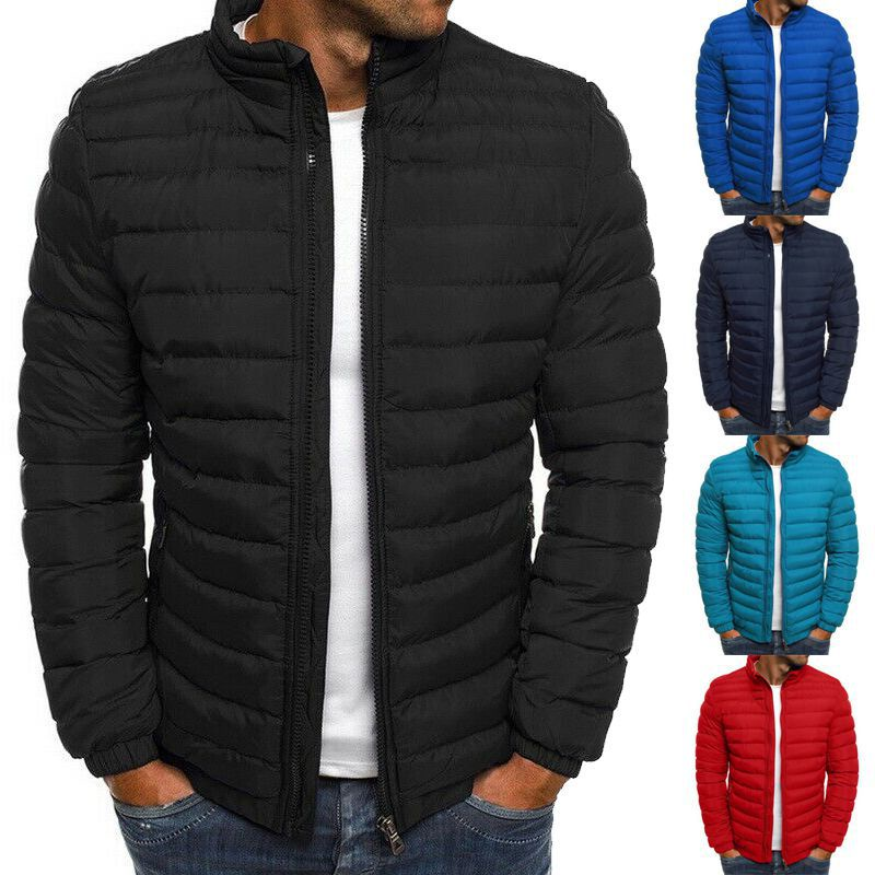 Casaco Quente Bubble Warm Coat Jacket Puffer Masculino Acolchoado Inverno Roupa Exterior Leve