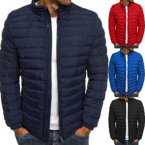 Casaco Quente Bubble Warm Coat Jacket Puffer Masculino Acolchoado Inverno Roupa Exterior Leve