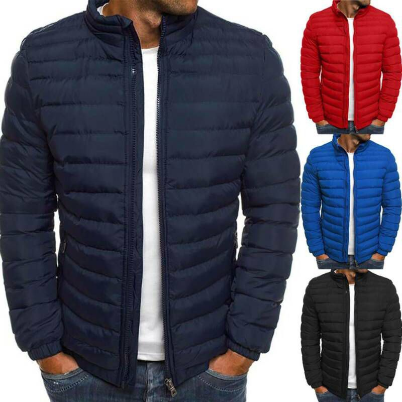 Casaco Quente Bubble Warm Coat Jacket Puffer Masculino Acolchoado Inverno Roupa Exterior Leve