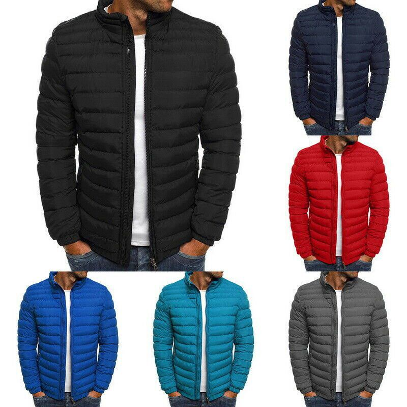 Casaco Quente Bubble Warm Coat Jacket Puffer Masculino Acolchoado Inverno Roupa Exterior Leve