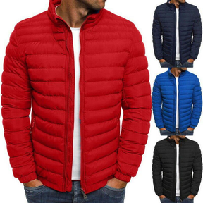 Casaco Quente Bubble Warm Coat Jacket Puffer Masculino Acolchoado Inverno Roupa Exterior Leve