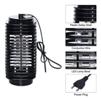 Luz LED Abajur Mata Insetos Bivolt - Armadilha Elétrica Segura e Ecológica para seu Ambiente
