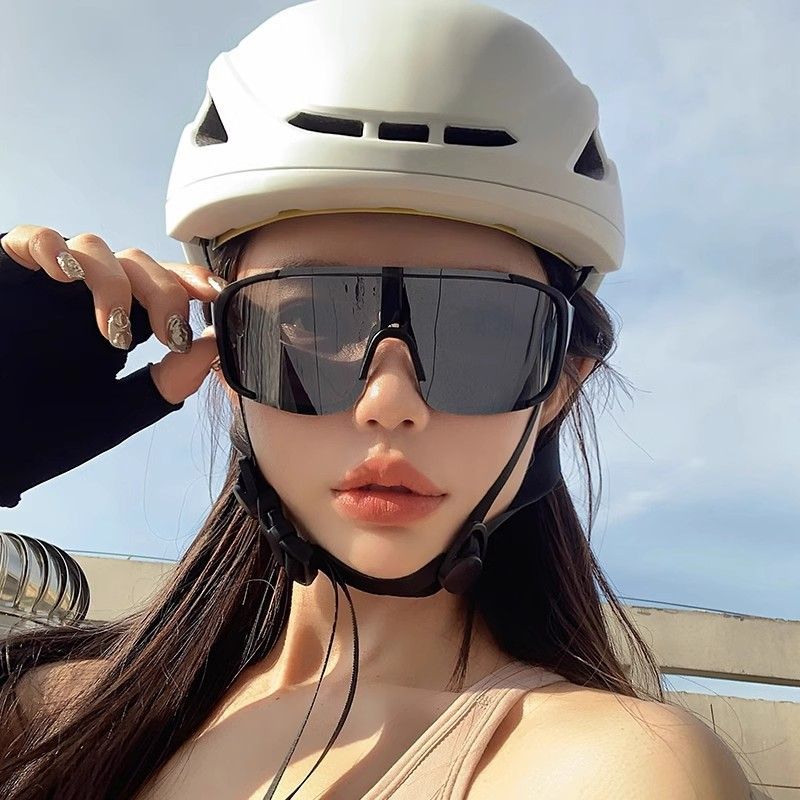 Óculos Para Montanhismo E Ciclismo De Estrada-À Prova De Vento Com Lente Anti-UV Atividades Ao Ar Livre Unissex