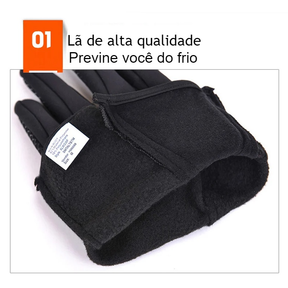 Luvas Aquecidas Com Tela Sensível Ao Toque Para Ciclismo , Esportes , Calor Em Clima Frio