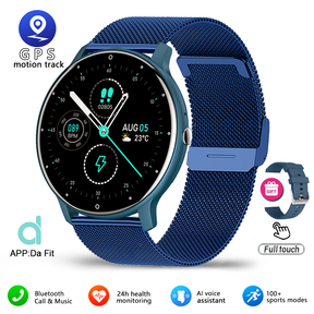 Smartwatch 1.28 Polegada Tela De Toque Completa Modo Esportivo Freqüência Cardíaca Movimento Pista Relógio Android IOS E